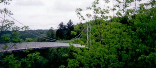 Un pont entre ville et campagne (Coaticook)